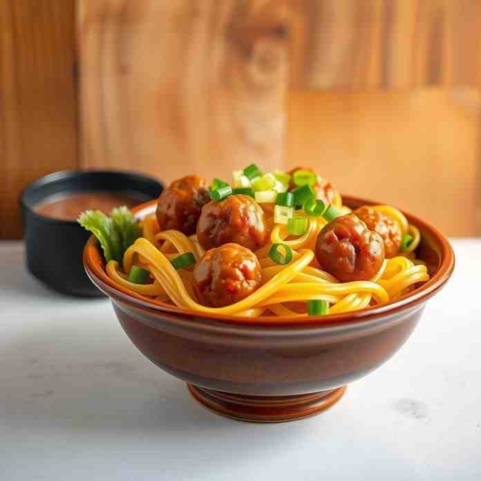 Indonesian Bakso - Delicious Egg Noodles & Meatballs Recipe